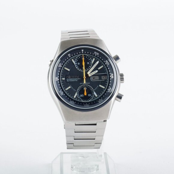 Citizen 67-9119 Spider Flyback 1970s Chronograph in NEW NOS Case EXCELLENT!!!!!! - Picture 2 of 12